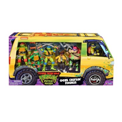 Bandai genuine movable doll model ninja turtle Donatello collection anime  characters decorative ornaments children's toys