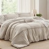 Bedsure | 3Pcs Tufted Vintage Chic Style Duvet Cover Set - 3 of 4