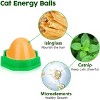 Potaroma 6 Pack Cat Energy Ball Toys, Includes Catnip - 2 of 3