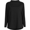 Lands' End Women's Long Sleeve Sport Knit Funnel Neck Top - image 2 of 2