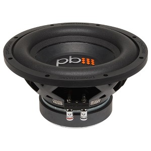 PowerBass S-1004 - 10" Single 4-Ohm Subwoofer - 1 of 2