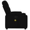 vidaXL Massage Recliner Chair Wingback Reclining Armchair for Elderly Fabric - 4 of 4