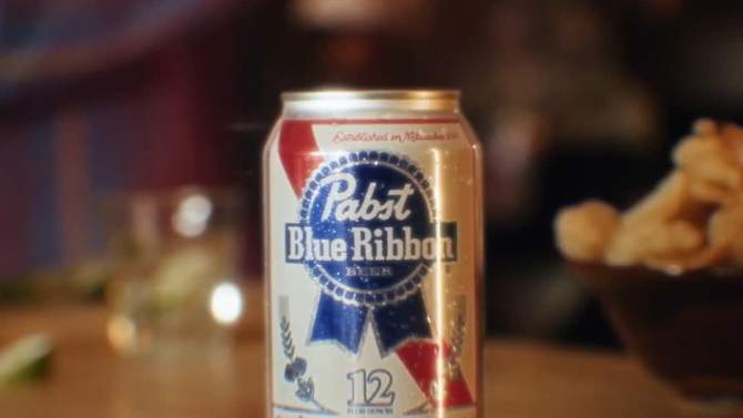 Pabst Blue Ribbon Beer - 30pk/12 fl oz Cans, 2 of 8, play video