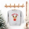 The Juniper Shop Cousin Crew Reindeer Toddler Graphic Sweatshirt - 2 of 3