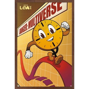 Trends International Marvel Loki: Season 2 - Miss Minutes Danger: Multiverse Framed Wall Poster Prints - 1 of 4