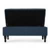 NicBex Modern 40.75" Storage Bench Wood Accent Stool with Button Tufted Top for Bedroom and Living Room - 3 of 4