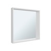 FONTOI Wall-Mounted Medicine Cabinet with Mirrored Door and Shelved Interior, Modern Bathroom Organizer for Compact Storage, White, 2.8"*23.6"*23.6" - 4 of 4