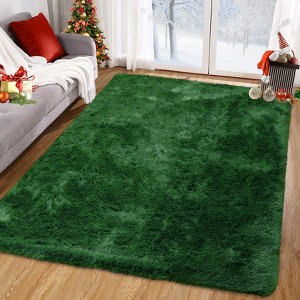 Luxury Shag Area Rugs for Living Room Bedroom Non-Slip Fluffy Soft Shaggy Rug Carpet Indoor Plush 8x10 Rug for Kids Play Room Nursery Home Dorm Decor - 1 of 4