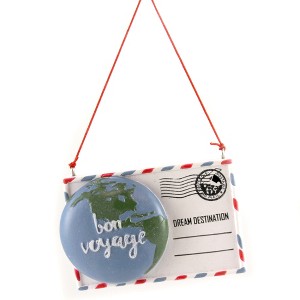 GANZ 2.25 In Globe Ornament Dream Destination Tree Ornaments - 1 of 3