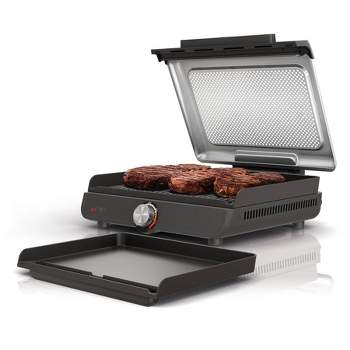 Dash Mini Maker Portable Grill Machine + Panini Press for Gourmet Burgers,  Sandwiches, Chicken + Other On the Go Breakfast, Lunch, or Snacks with