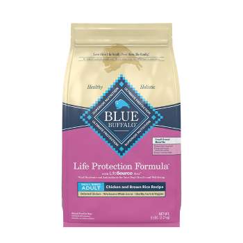 Blue Buffalo Life Protection Formula Natural Adult Small Breed Dry Dog Food, Chicken and Brown Rice