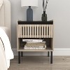 Hommoo 1 - Drawer Nightstand (Set Of 2) - 4 of 4