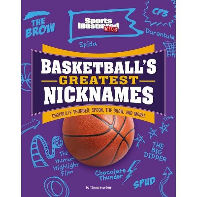 Basketball's Greatest Nicknames - (Sports Illustrated Kids: Name Game) by  Thom Storden (Hardcover)