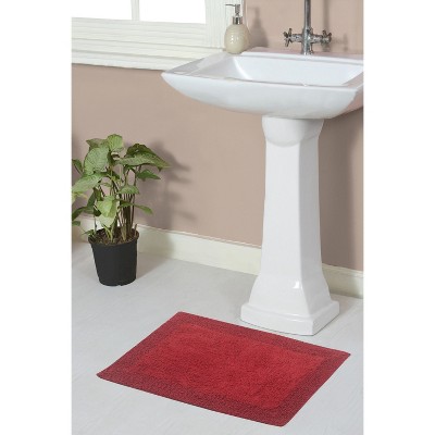 Home Weavers Luxury Collection 100% Cotton Tufted Bathroom Rug, Non-Slip Latex Bath Rug