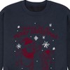 Men's - Winnie the Pooh - Wishing For A Merry Christmas Graphic Fleece Sweatshirt - 2 of 4