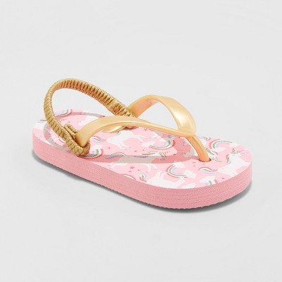 toddler unicorn flip flops