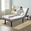 Twin XL/Queen Electric Adjustable Bed Base Frame,Head and Foot Incline,Ergonomic Full Size Bed Frame with 2 USB Ports & LED Nightlight - 2 of 4
