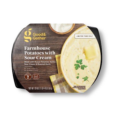 Farmhouse Style Mashed Potatoes with Sour Cream - 20oz - Good & Gather™