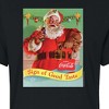 Women's - Coca-Cola - Sip Of Good Taste Vintage Coca Cola Santa Cropped Graphic T-Shirt - 2 of 4