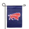 Northlight Blue and Red Let's Go Buffalo Outdoor Garden Flag 18" x 12.5" - 3 of 4