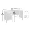 Computer Desk with Drawer, Pull-Out Writing Surface & Cubby, Finish Writing Desk for Home Office or Study - 2 of 4