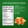 Peach Rings - 2 Pound Bulk Pack - Gummy Candy - Sour and Sweet Classic Treat - 4 of 4
