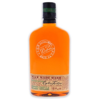 18.21 Man Made Wash - Spiced Vanilla - 3-In-1 Shampoo, Conditioner and Body Wash