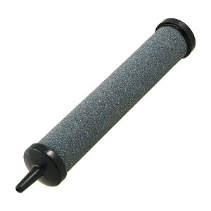 Unique Bargains Restaurant Gray Black Cylinder Shaped Aquarium Air Bubble Stones 5.3" Length - 1 of 3