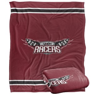 University Of Northwestern Ohio Primary Logo Silky Touch Blanket White 50x60 - 1 of 4