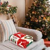 Lomsoe Christmas Throw Blanket, Snowman Tree Plaid Throw Blanket for Women & Men, Soft Couch & Bed Blanket for Girls & Boys. - 4 of 4
