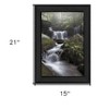 HomeRoots Ricketts Waterfall Black Framed Print Wall Art - 3 of 4