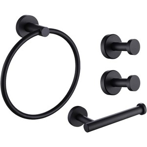 MIXXIDEA Bathroom Hardware Set 4-Piece - 1 of 3
