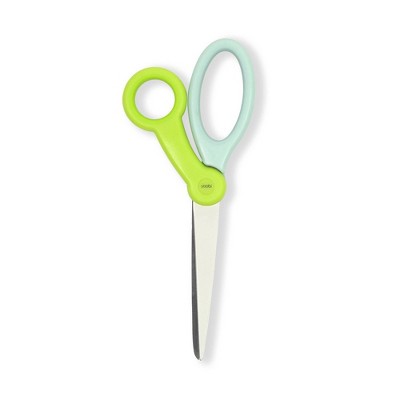 Yoobi Evolve Adult Scissor Pale Blue And Lime Green : Target