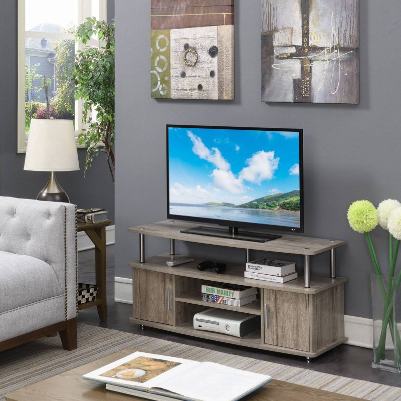 Breighton Home Catalina Entertainment Center with Storage Cabinets and Multiple Shelves TV Stand for TVs up to 60", 3 of 9