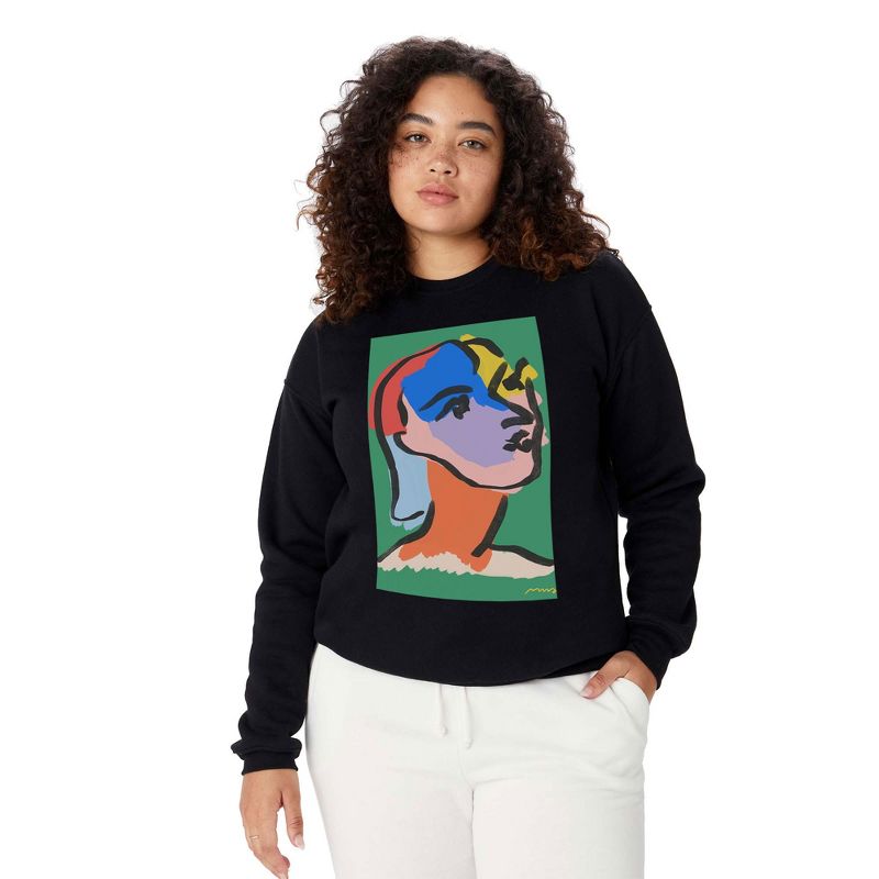 Marin Vaan Zaal Ninette Modern Minim Sweatshirt - Deny Designs, 2 of 5