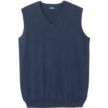 Cobalt Blue Argyle Sweater Vest