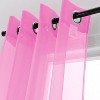 RT Designers Collection Cara Grommet Curtain Panel for Windows 54" x 84" Pink - 3 of 4