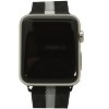 Olivia Pratt Black And White Printed Mesh Apple Watch Band 38mm - 2 of 4