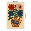 Amanti Art Big Boho Floral Vase by Marianne Bassil Framed Canvas Wall Art - 4 of 4