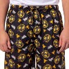 Harry Potter Pajamas Hogwarts House Crest All Over Print Pj Sleep Shorts - 3 of 4