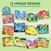 Joyfy Dot Art Kit for Kids Age 3+, Princess/Animals/Dinosaur Themed No Mess Sticker Craft, Ideal Arts & Crafts Supplies, Birthday Gifts for Boys Girls - 3 of 4