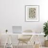 Stupell Industries William Morris Jasmine Pattern Framed Print Under Glass Art, Gray, 17" x 21" - 3 of 4