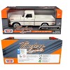 1969 Ford F-100 Pickup Truck Cream "Timeless Legends" Series 1/24 Diecast Model Car by Motormax - 3 of 3