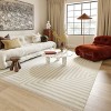 Arvin Olano x Rugs USA - Nicolai Graphic Fringed Reversible Machine Washable Indoor Area Rug - 2 of 4