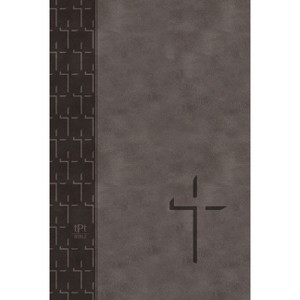 The Passion Translation New Testament (2020 Edition) Large Print Gray - by  Brian Simmons (Leather Bound) - 1 of 1