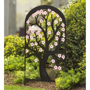 Colorful Metal Cherry Tree Garden Trellis - 1 of 1