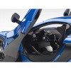 McLaren 650S GT3 Azure Blue with Black Accents 1/18 Model Car by Autoart - 2 of 4