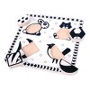 Bigjigs Toys Black and White Animal Puzzle Set  - Set of 2 - 2 of 4