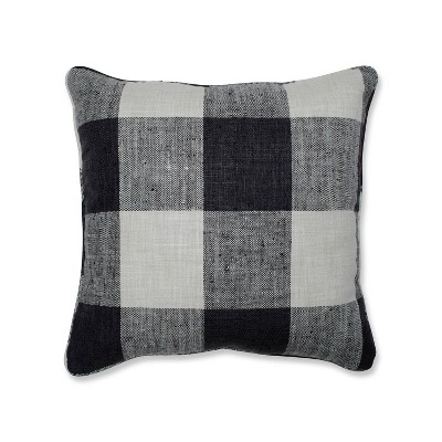 Check Please Throw Pillow Black - Pillow Perfect