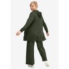 ellos Plus Size Wide Leg French Terry Sweatpant - 3 of 4
